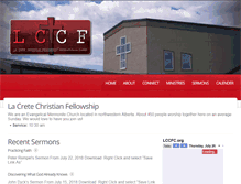 Tablet Screenshot of lccfc.org
